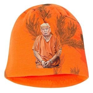 Trump 2024 Years In Prison Funny Antitrump Kati - Camo Knit Beanie