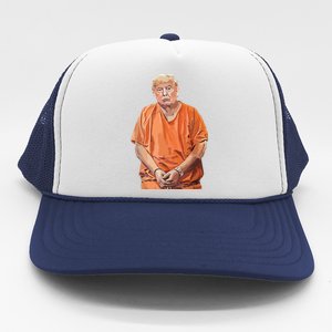 Trump 2024 Years In Prison Funny Antitrump Trucker Hat