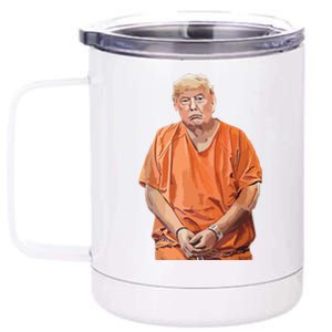 Trump 2024 Years In Prison Funny Antitrump 12 oz Stainless Steel Tumbler Cup