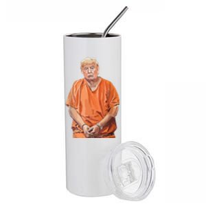 Trump 2024 Years In Prison Funny Antitrump Stainless Steel Tumbler