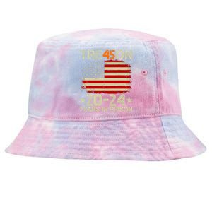 Tre45on 2024 Years In Prison AntI Trump 2024 Tie-Dyed Bucket Hat