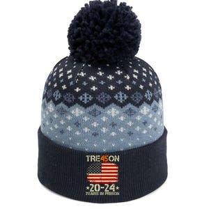 Tre45on 2024 Years In Prison AntI Trump 2024 The Baniff Cuffed Pom Beanie