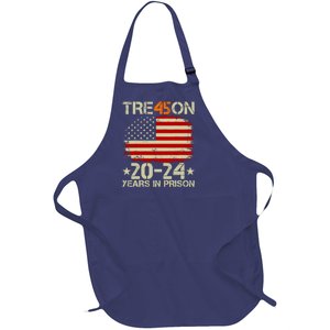 Tre45on 2024 Years In Prison AntI Trump 2024 Full-Length Apron With Pockets