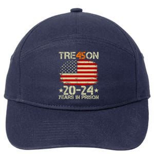 Tre45on 2024 Years In Prison AntI Trump 2024 7-Panel Snapback Hat