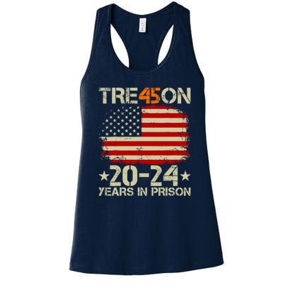 Tre45on 2024 Years In Prison AntI Trump 2024 Women's Racerback Tank