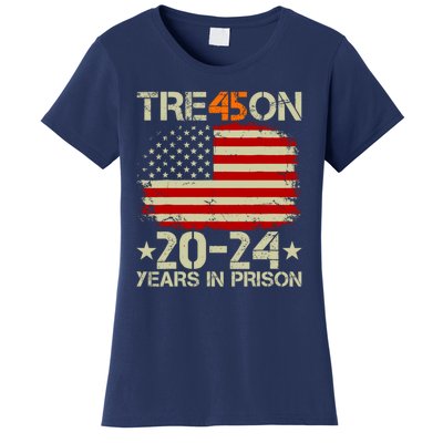 Tre45on 2024 Years In Prison AntI Trump 2024 Women's T-Shirt