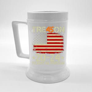 Tre45on 2024 Years In Prison AntI Trump 2024 Beer Stein