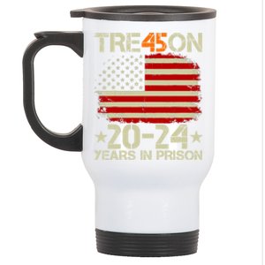 Tre45on 2024 Years In Prison AntI Trump 2024 Stainless Steel Travel Mug