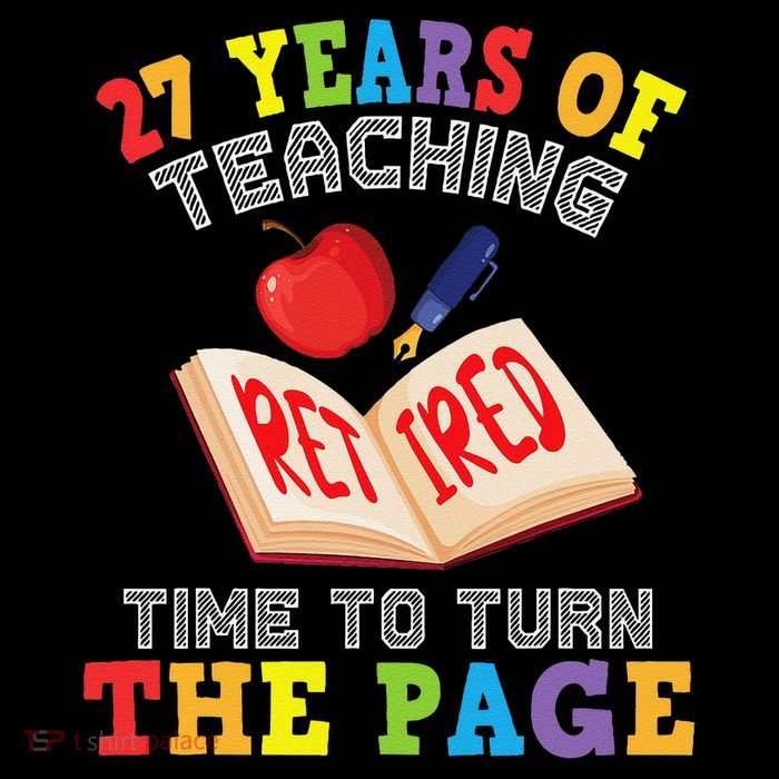 Teacher 27 Years Of Teaching Retired Time To Turn The Page City Backpack