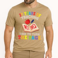 Teacher 27 Years Of Teaching Retired Time To Turn The Page Performance Shirt