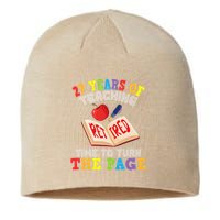 Teacher 27 Years Of Teaching Retired Time To Turn The Page Sustainable Beanie