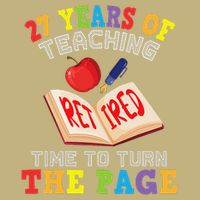 Teacher 27 Years Of Teaching Retired Time To Turn The Page Sustainable Beanie