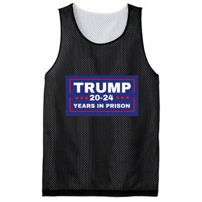 Trump 2024 Years In Prison Democrats Liberals Vote Blue Mesh Reversible Basketball Jersey Tank