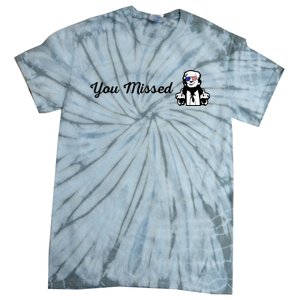 Trump 2024 You Missed Butler Pa Rally Patriotic Flag Tie-Dye T-Shirt