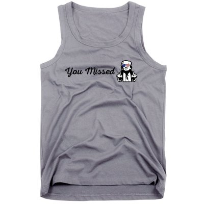 Trump 2024 You Missed Butler Pa Rally Patriotic Flag Tank Top