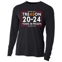 Tre45on 2024 Years In Prison Anti Trump Political Cooling Performance Long Sleeve Crew