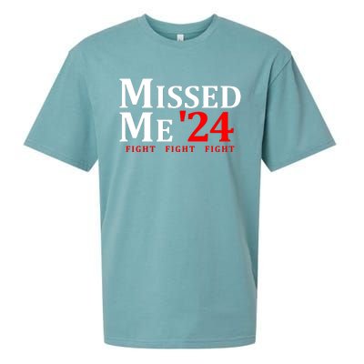 Trump 24 You Missed Me Sueded Cloud Jersey T-Shirt