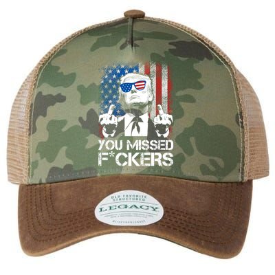 Trump 2024 You Missed Fuckers You Best Not Miss Legacy Tie Dye Trucker Hat
