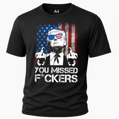 Trump 2024 You Missed Fuckers You Best Not Miss Performance Shirt