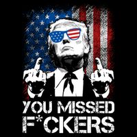 Trump 2024 You Missed Fuckers You Best Not Miss Cooling Performance Crew T-Shirt