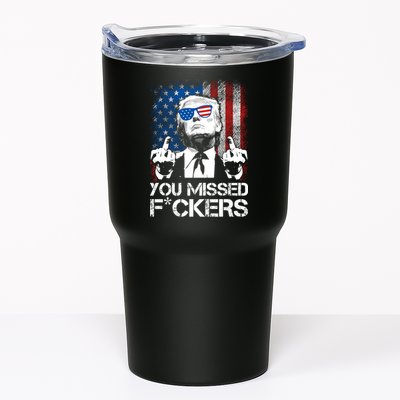 Trump 2024 You Missed Fuckers You Best Not Miss Tumbler
