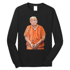 Trump 2024 Years In Prison Funny AntiTrump Long Sleeve Shirt