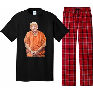 Trump 2024 Years In Prison Funny AntiTrump Pajama Set