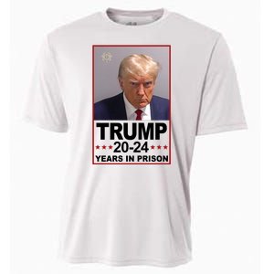 Trump 2024 Years In Prison Mugshot Election Cooling Performance Crew T-Shirt