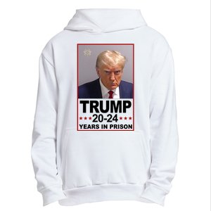 Trump 2024 Years In Prison Mugshot Election Urban Pullover Hoodie