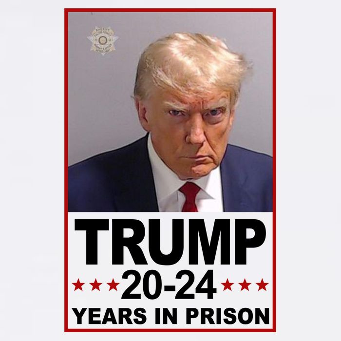 Trump 2024 Years In Prison Mugshot Election Toddler T-Shirt