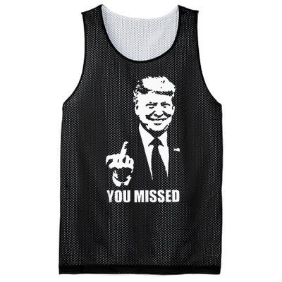 Trump 2024 You Missed Butler Pa Rally Patriotic Flag Mesh Reversible Basketball Jersey Tank