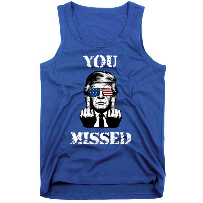 Trump 2024 You Missed Funny Donald Trump Tank Top