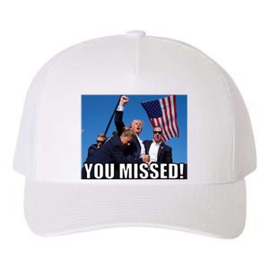 Trump 2024 You Missed Gun Shot At Pennsylvania Rally Yupoong Adult 5-Panel Trucker Hat