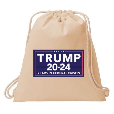 Trump 2024 Years In Federal Prison Drawstring Bag