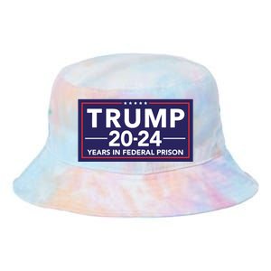 Trump 2024 Years In Federal Prison Tie Dye Newport Bucket Hat