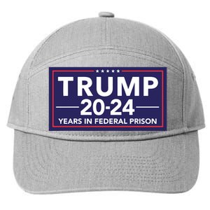 Trump 2024 Years In Federal Prison 7-Panel Snapback Hat