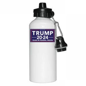 Trump 2024 Years In Federal Prison Aluminum Water Bottle