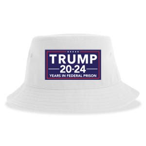 Trump 2024 Years In Federal Prison Sustainable Bucket Hat