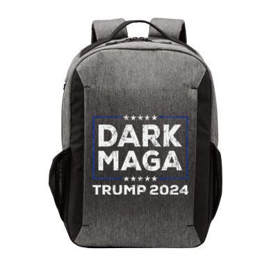 Trump 2024 Yard Sign Dark Maga Trump Vector Backpack