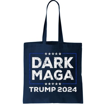 Trump 2024 Yard Sign Dark Maga Trump Tote Bag