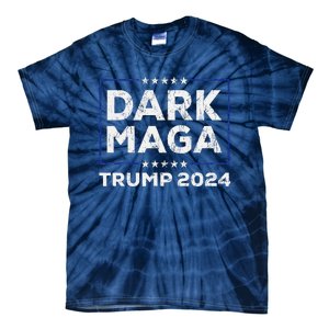 Trump 2024 Yard Sign Dark Maga Trump Tie-Dye T-Shirt