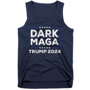 Trump 2024 Yard Sign Dark Maga Trump Tank Top