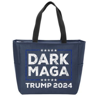 Trump 2024 Yard Sign Dark Maga Trump Zip Tote Bag