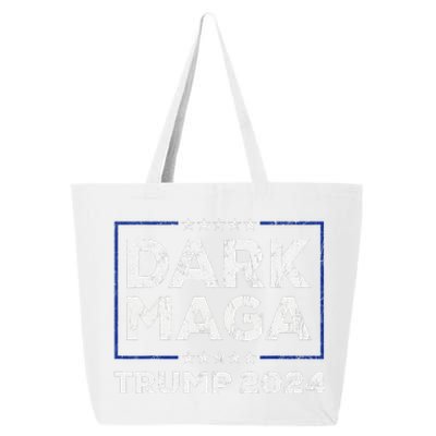 Trump 2024 Yard Sign Dark Maga Trump 25L Jumbo Tote