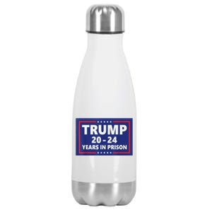 Trump 2024 Years In Prison Trump In 2024 Funny Stainless Steel Insulated Water Bottle