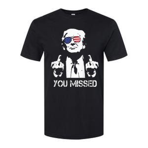 Trump 2024 You Missed Softstyle CVC T-Shirt