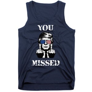 Trump 2024 You Missed Funny Donald Trump Tank Top