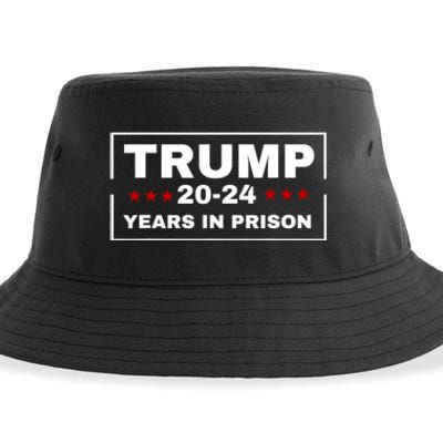 Trump 20,24 Years In Prison, Democrats Liberals Sustainable Bucket Hat