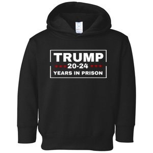 Trump 20,24 Years In Prison, Democrats Liberals Toddler Hoodie