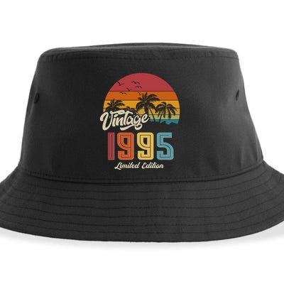 Tropical 30th Birthday Vintage 1995 Limited Edition Sustainable Bucket Hat